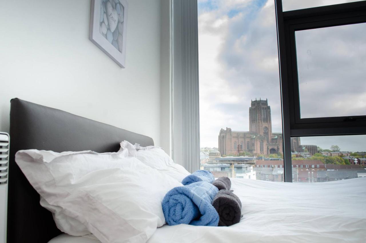 Penthouse In Liverpool City Centre - Free Parking - Balcony - By Happy Days Εξωτερικό φωτογραφία