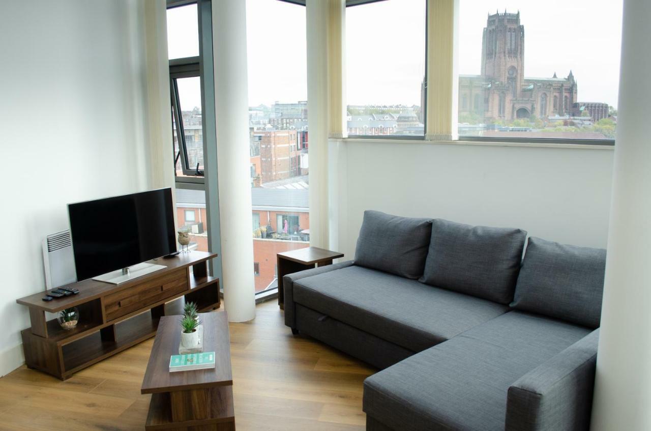 Penthouse In Liverpool City Centre - Free Parking - Balcony - By Happy Days Εξωτερικό φωτογραφία